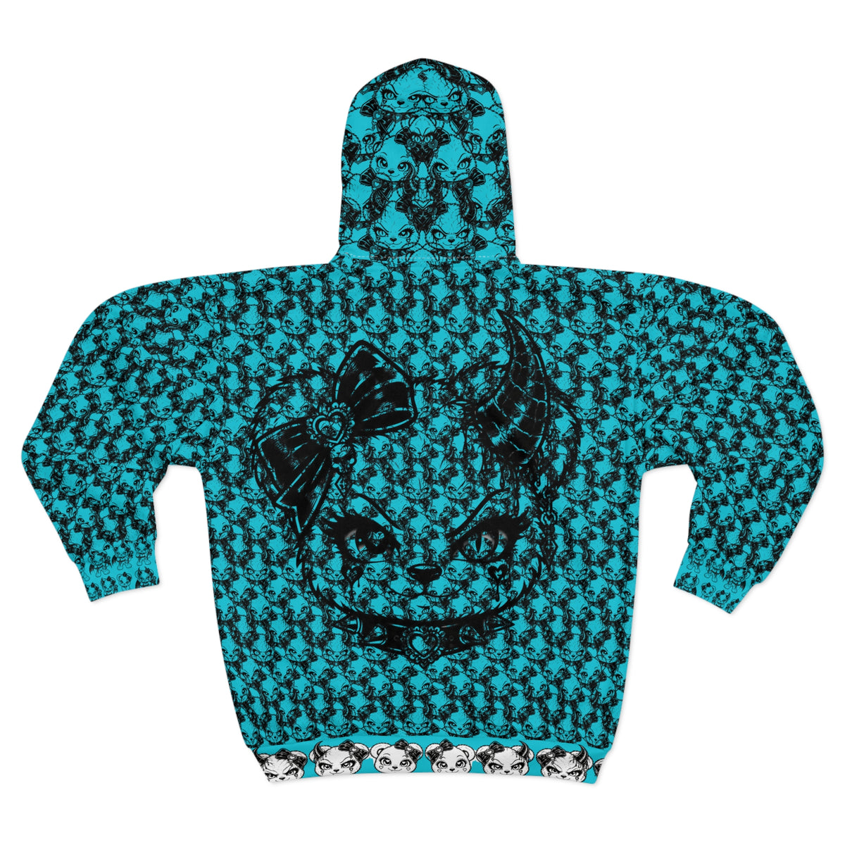 Wave1 Killer Bear Hoodie (AOP)