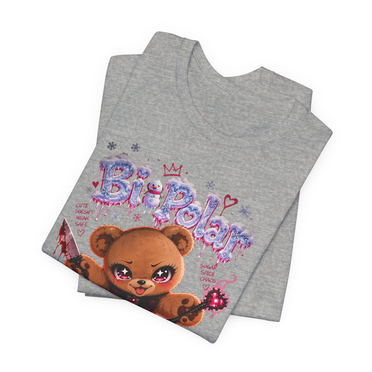 Bi-Polar Killer Bear Tee Shirt
