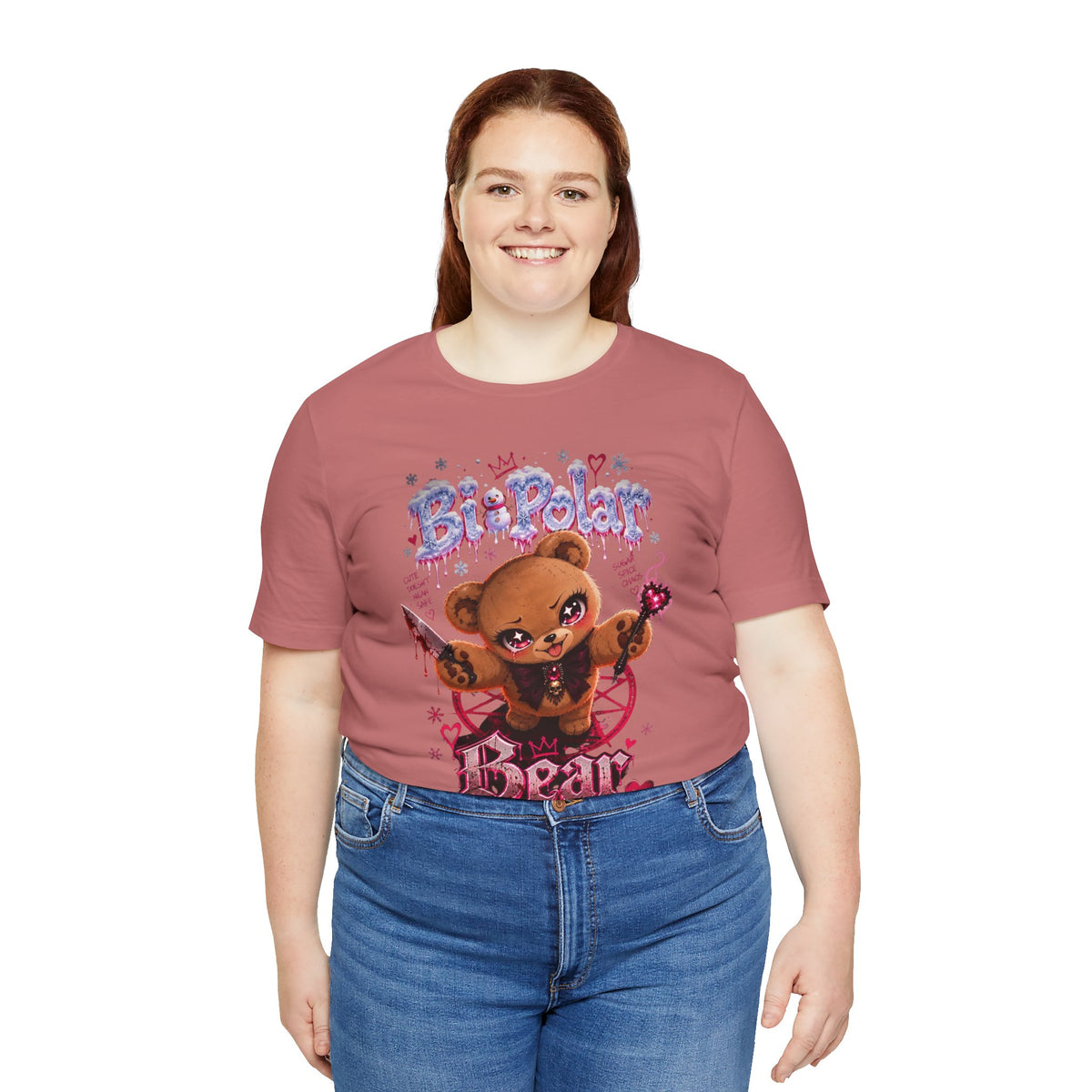 Bi-Polar Killer Bear Tee Shirt