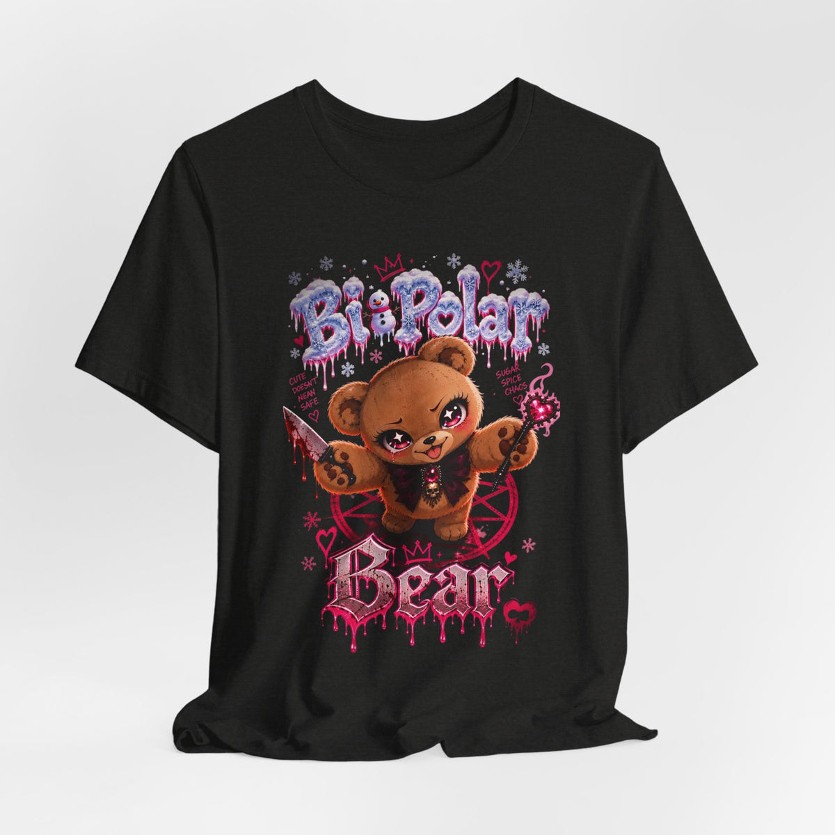 Bi-Polar Killer Bear Tee Shirt