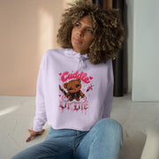 Cuddle1 Crop Hoodie