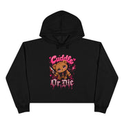 Cuddle1 Crop Hoodie