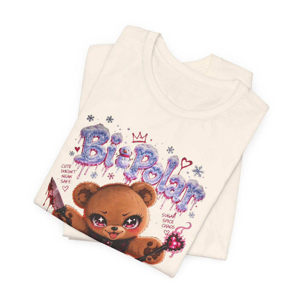 Bi-Polar Killer Bear Tee Shirt