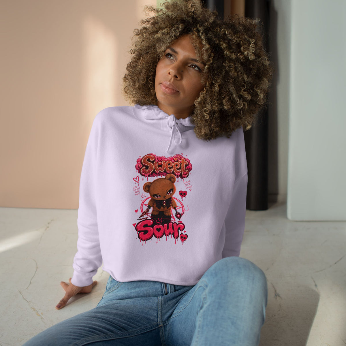 Sweet1 Crop Hoodie