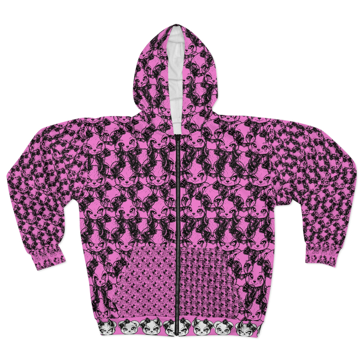Wave1 Killer Bear Hoodie (AOP)