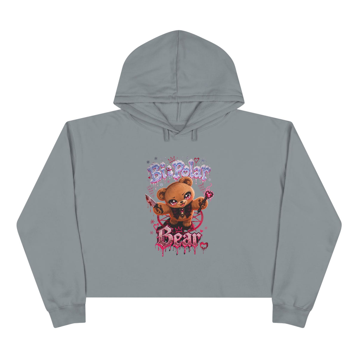 Polar1 Crop Hoodie