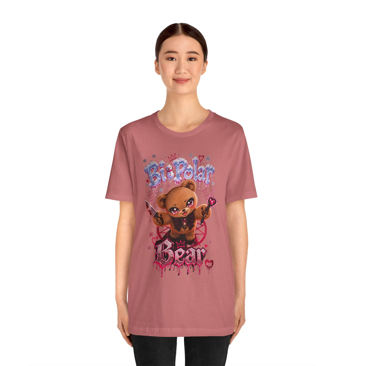 Bi-Polar Killer Bear Tee Shirt