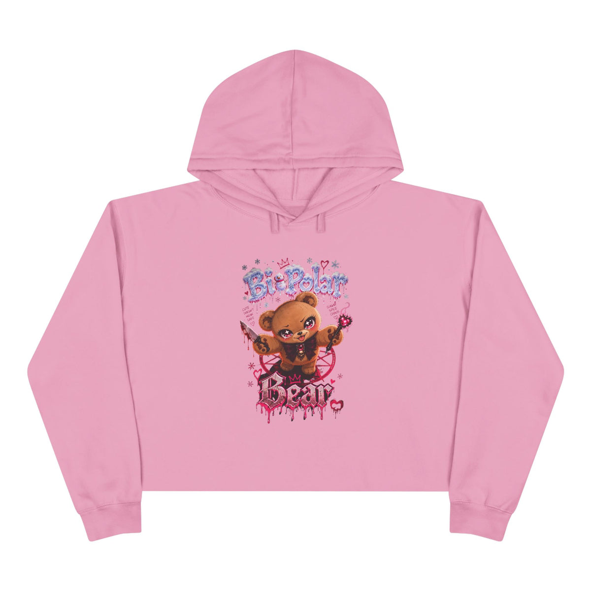 Polar1 Crop Hoodie