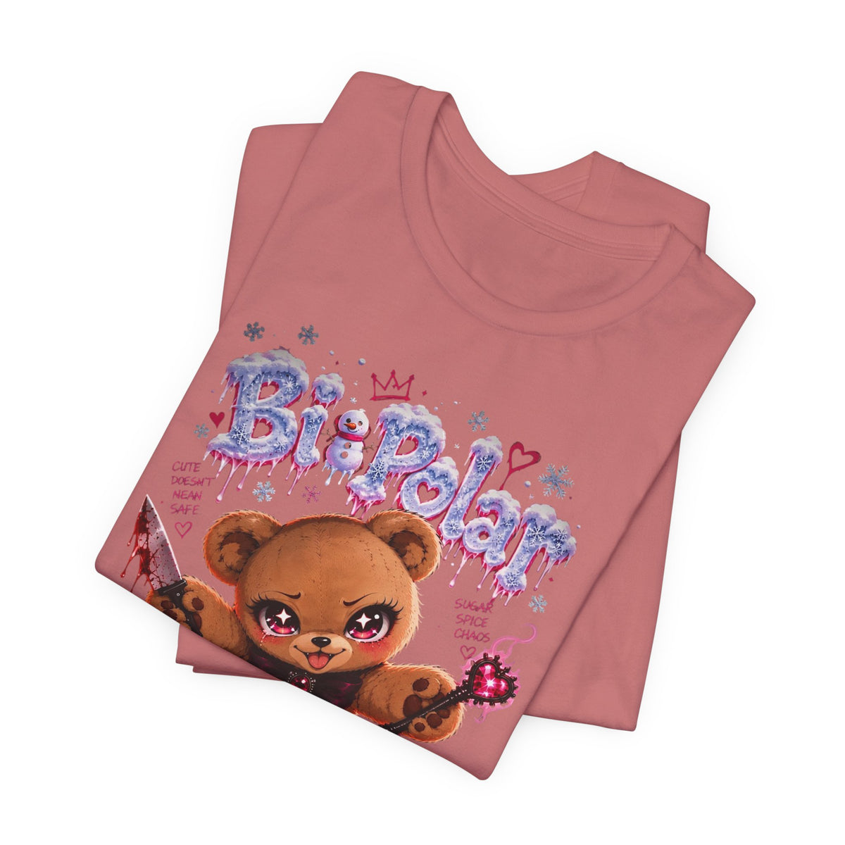 Bi-Polar Killer Bear Tee Shirt