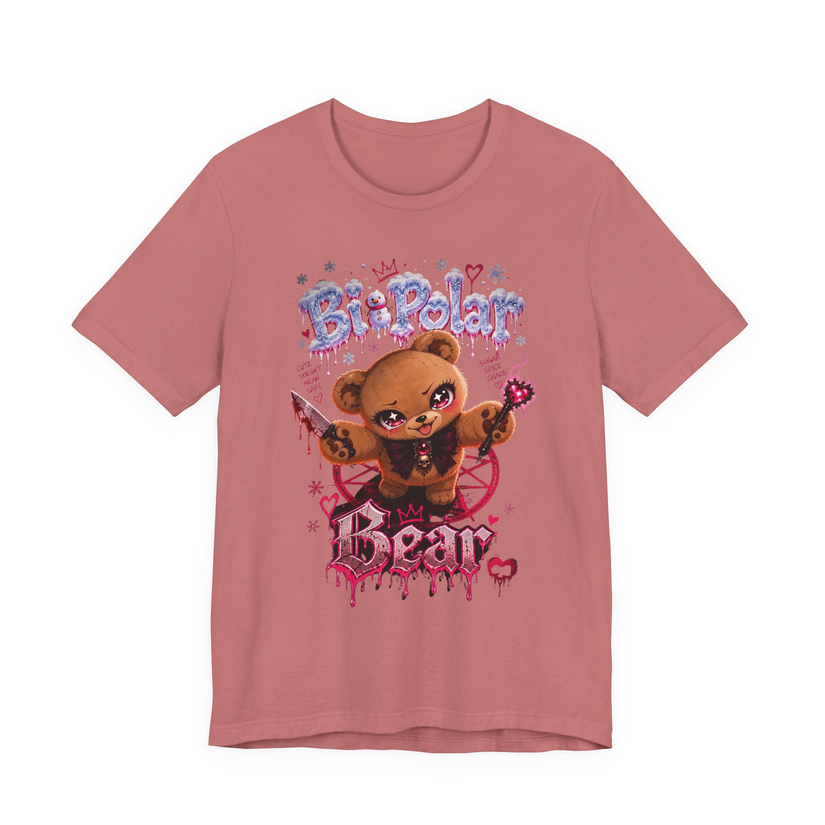 Bi-Polar Killer Bear Tee Shirt
