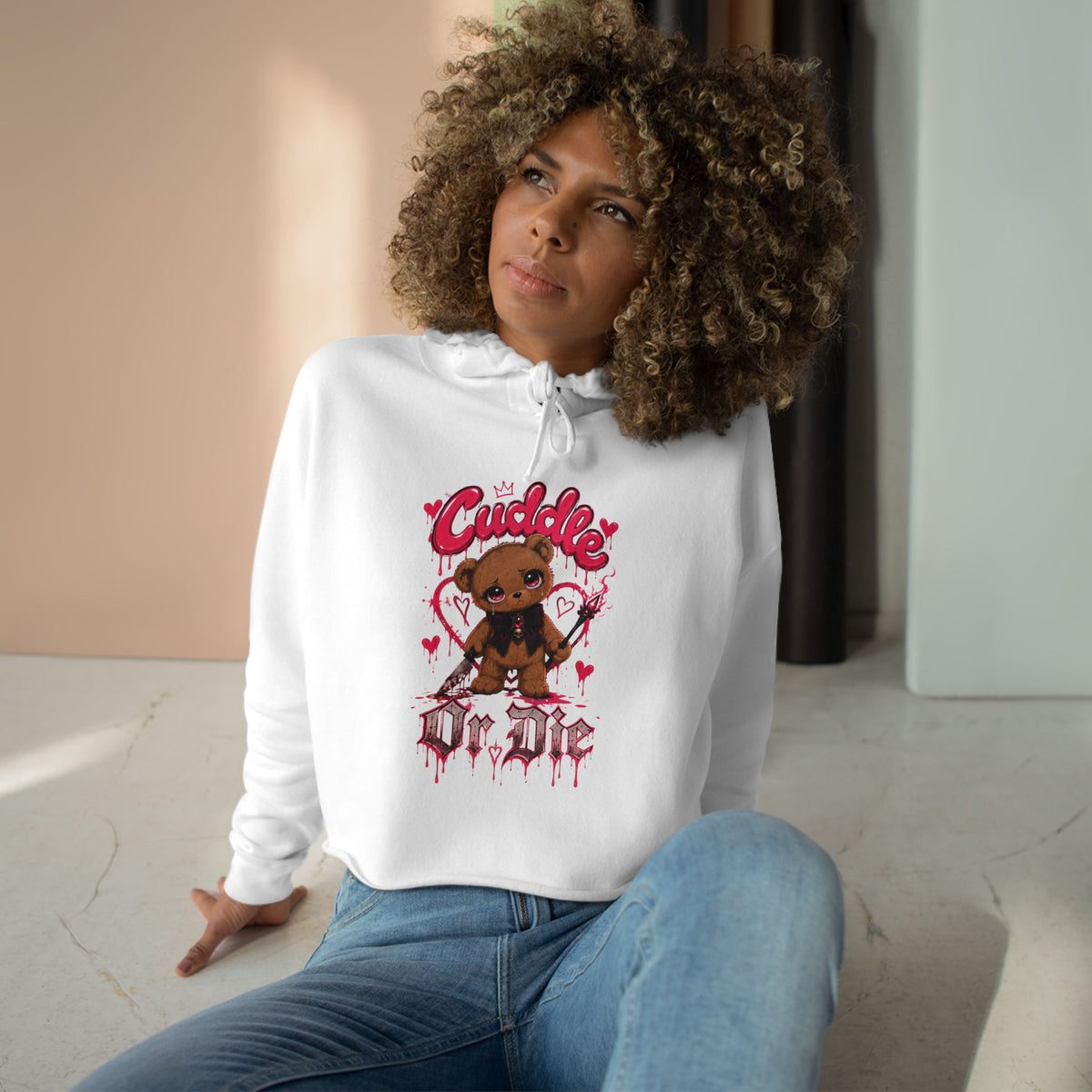 Cuddle2 Crop Hoodie