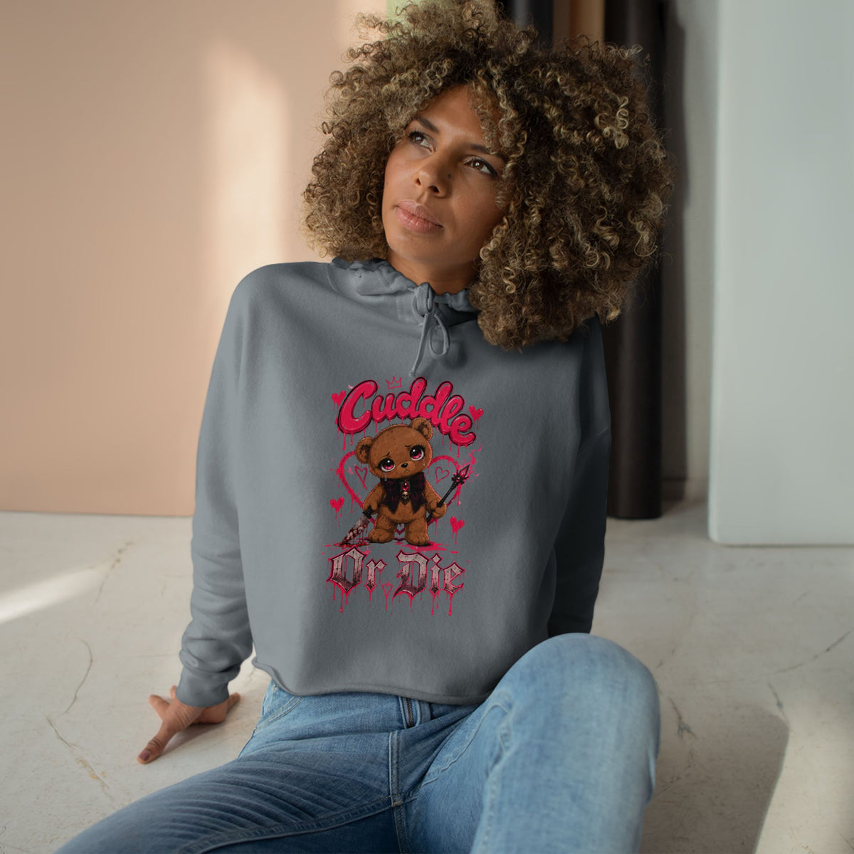 Cuddle2 Crop Hoodie