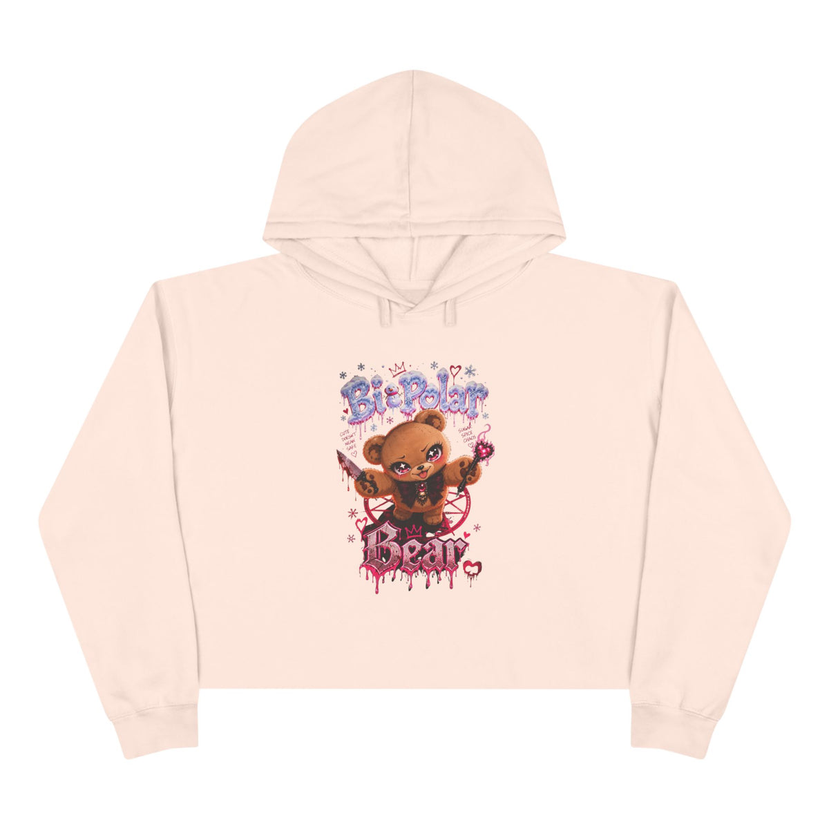 Polar1 Crop Hoodie