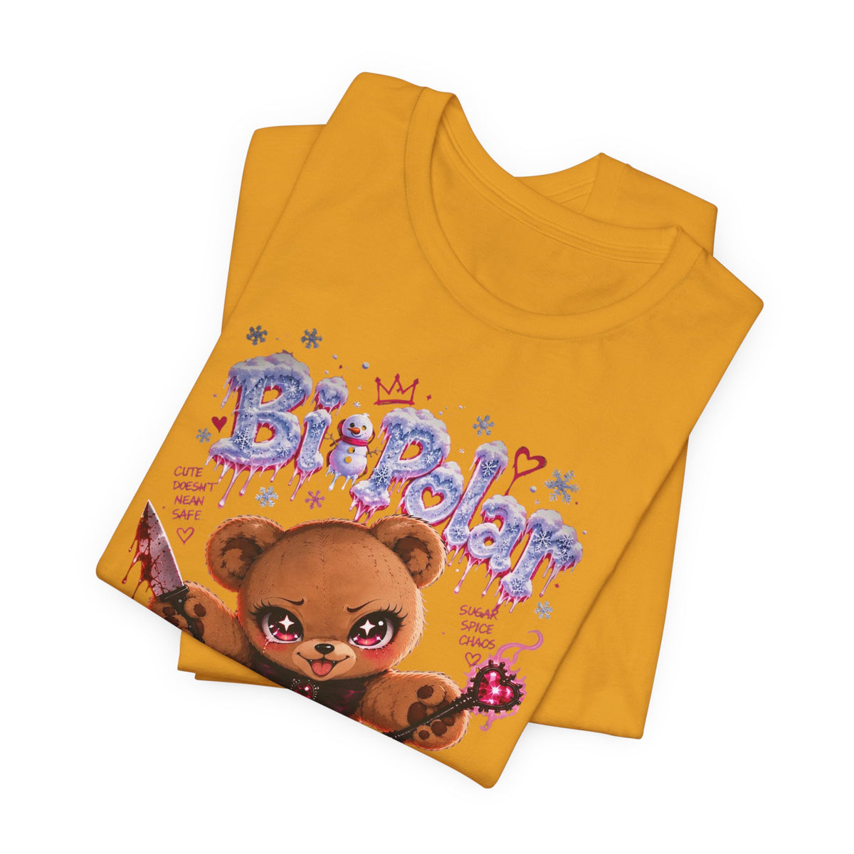 Bi-Polar Killer Bear Tee Shirt