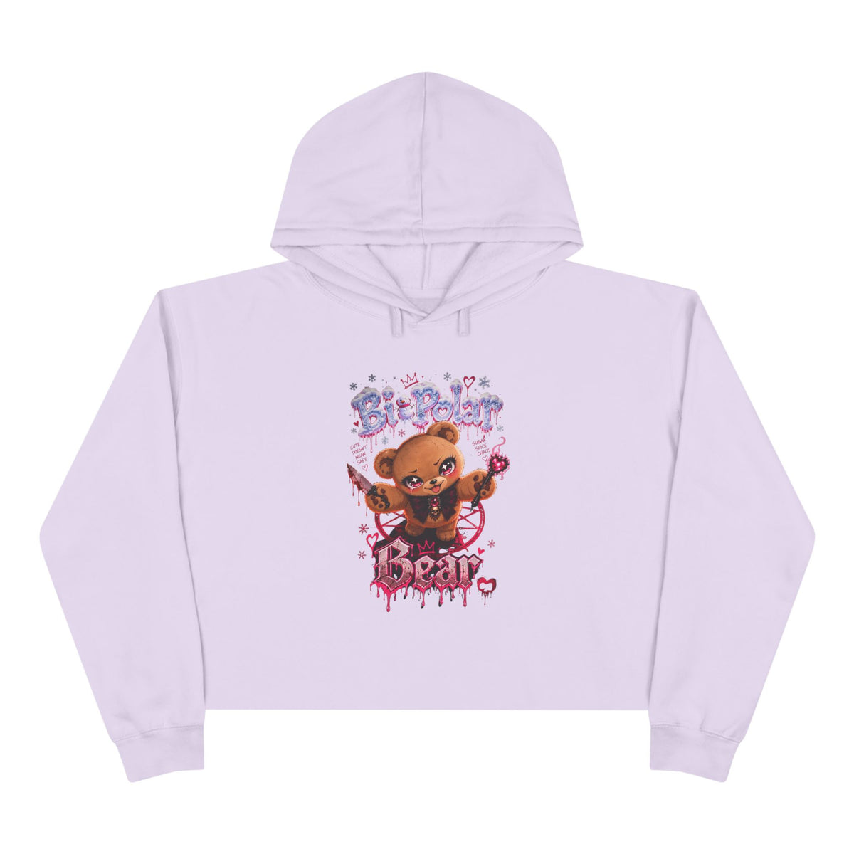 Polar1 Crop Hoodie